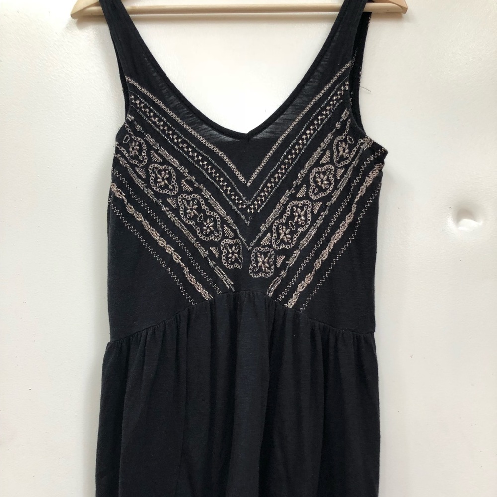 Ecote by UO Embroidered/sequin tunic